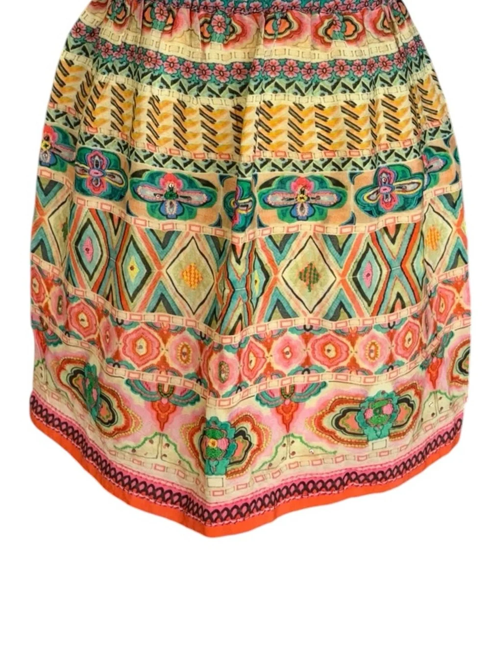 Anthropologie Tanvi Kedia Oroya Echo Embellished Sequin Mini Skirt - XS - Picture 7 of 15